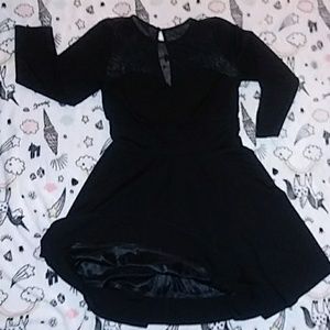 Black bebe dress